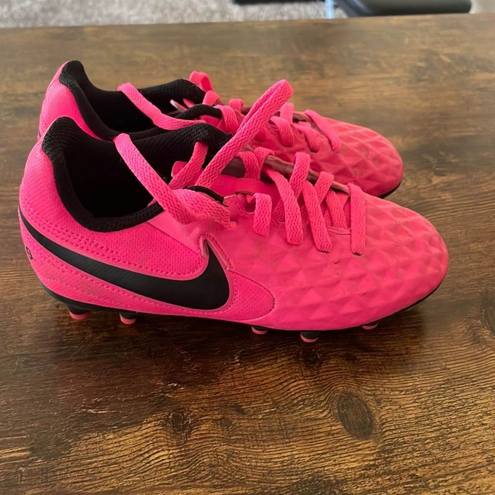 Lightly used kid soccer cleats.